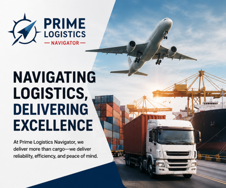 Air cargo aircraft ready for international freight transport
